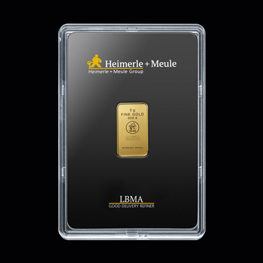 壓印純金金條 5g